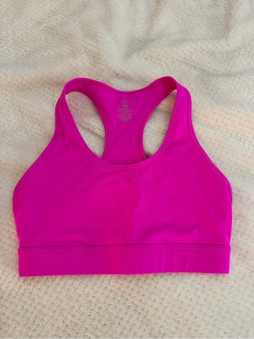 ALL ACCESS Hot Pink Racerback Tank Top